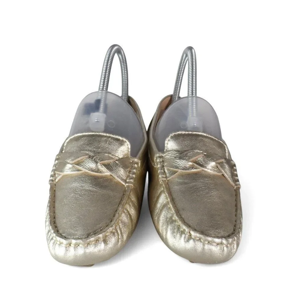 Sperry Top-Sider Bridge Classic Slip-on Loafers Metallic Gold STS83348 Women's 5